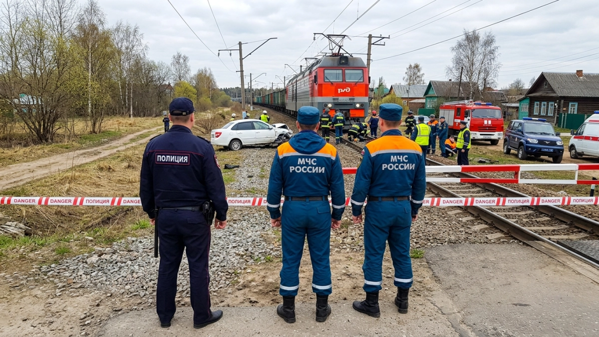 Поезд против автобуса: двух железнодорожников осудили за гибель семерых