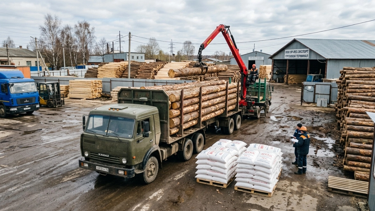 В Белоруссию из Ярославской области вывезли 300 кубометров леса, а ввезли 67,7 тонны муки