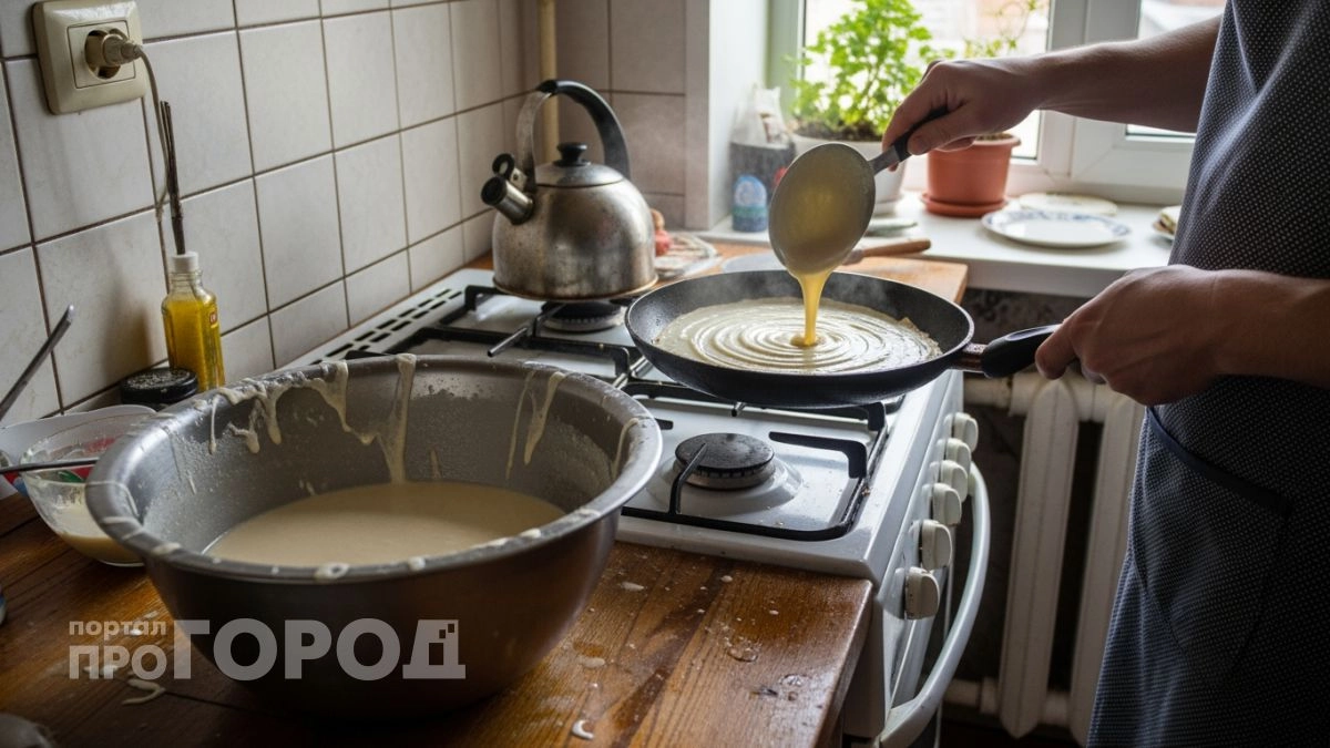 Забудьте про дырявые блины: добавьте этот простой ингредиент в тесто и они станут тонкими словно кружево