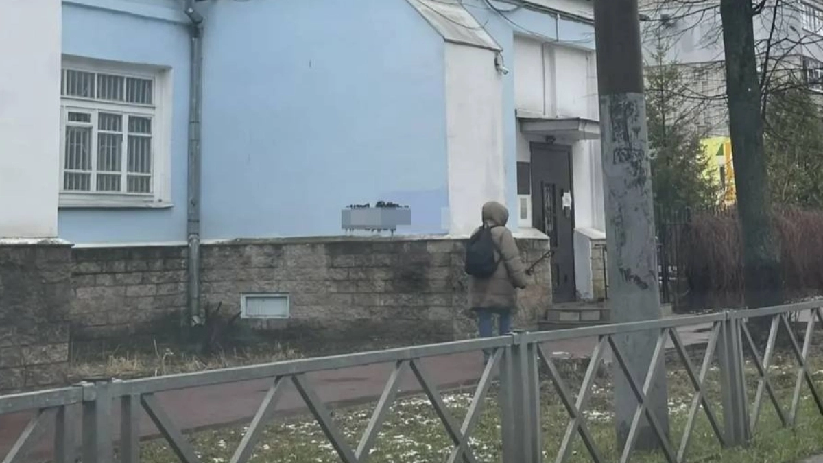    В Ярославле вандал разрисовал синагогу 