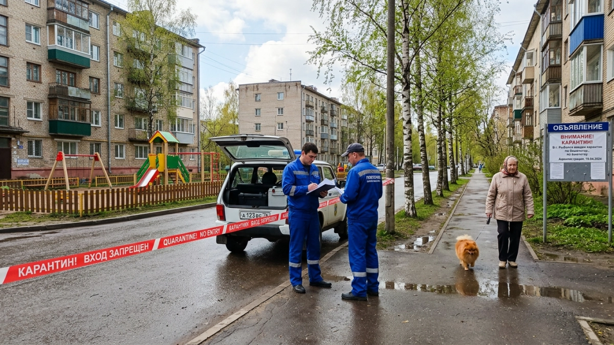 Прогулка кота в Рыбинске обернулась карантином по бешенству для целого квартала