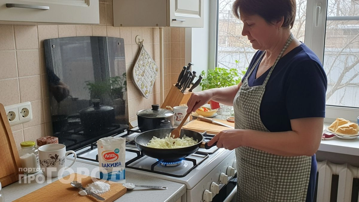 Больше никакого подгоревшего лука: добавляю щепотку соды на сковороду и получаю идеальный золотистый цвет