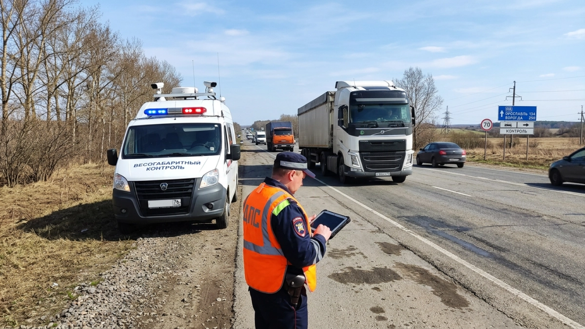 Ространснадзор усилит контроль в Ярославской области: ИИ против нарушителей