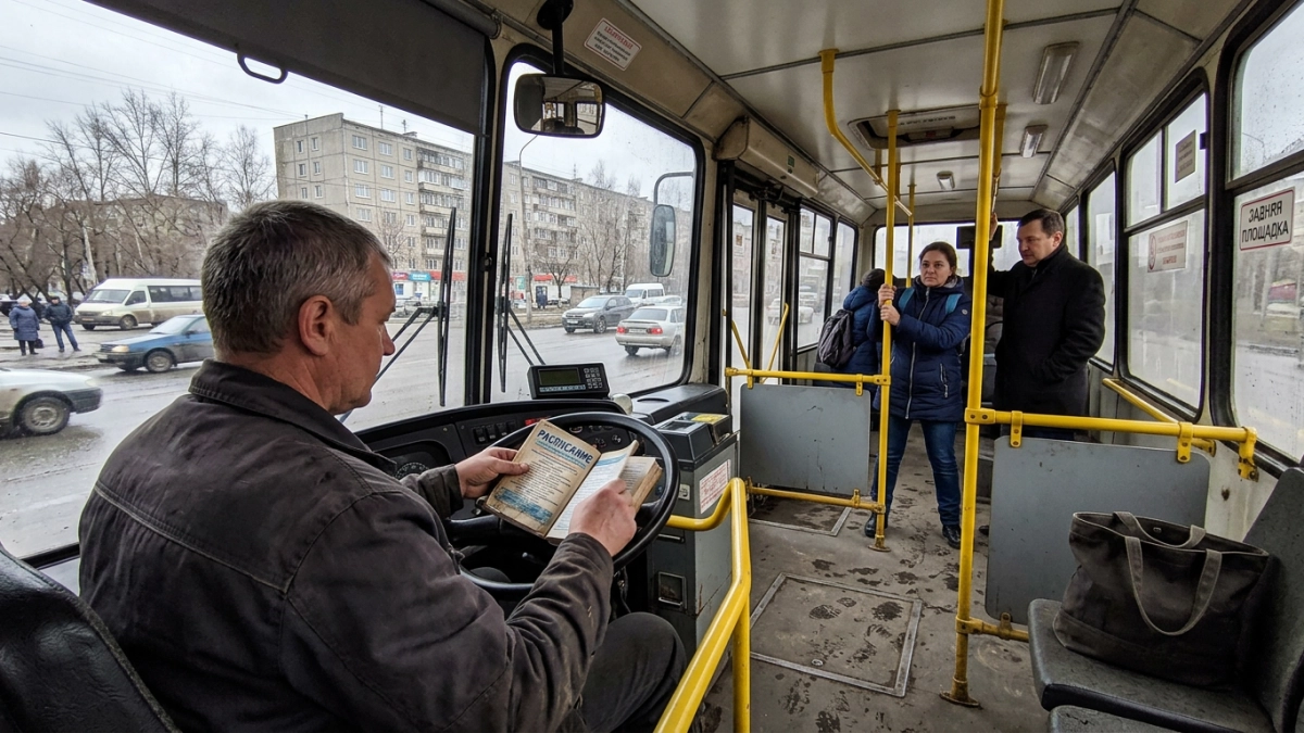 В Ярославле водитель автобуса листал сайт объявлений за рулём и лишился работы