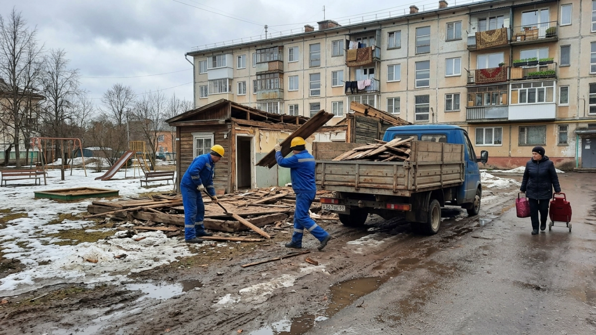 В Ярославской области снесли 156 аварийных домов, но работа ещё не завершена