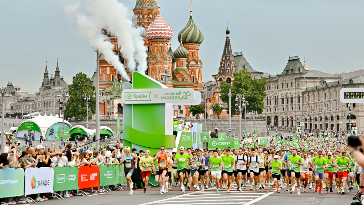 СберПрайм Зеленый Марафон пройдет 30 мая в 60 городах России, регистрация открыта