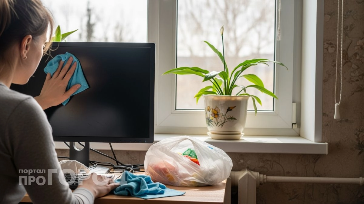 Забудьте про тряпки и спреи: обычный целлофановый пакет уберет всю пыль с полок за считанные секунды