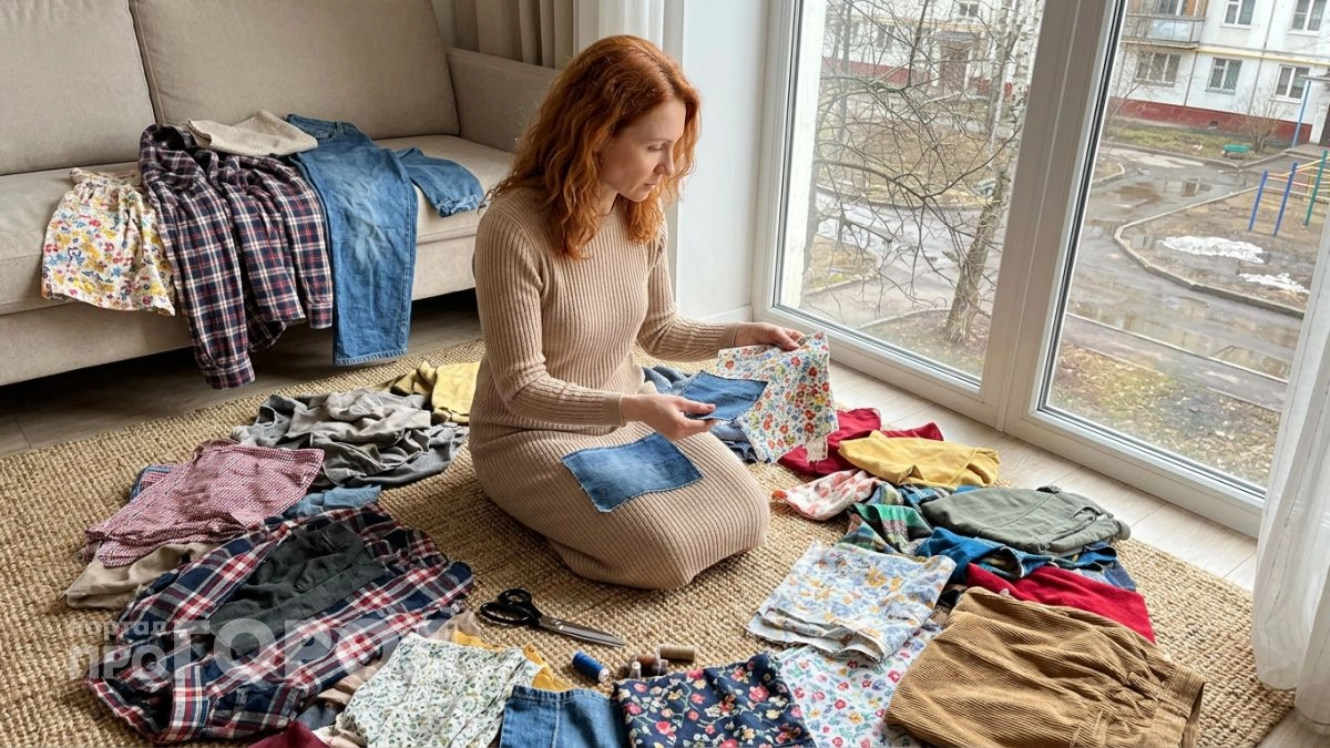 Как сшить лоскутное одеяло из старых вещей и мелких обрезков ткани без выкроек