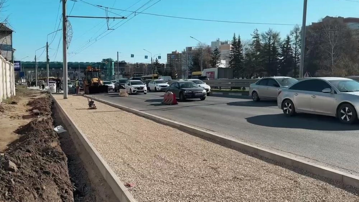 В Ярославле начался второй этап ремонта Московского проспекта