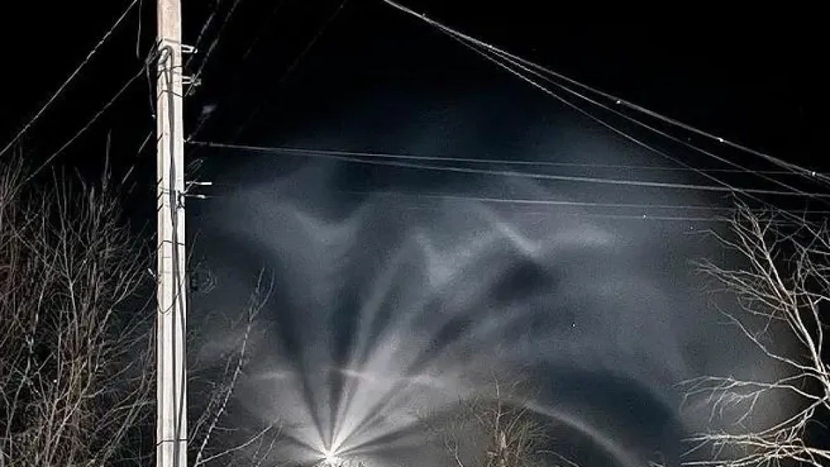 «Космическая медуза» над Ярославлем: купол света оказался следом ракеты с Плесецка