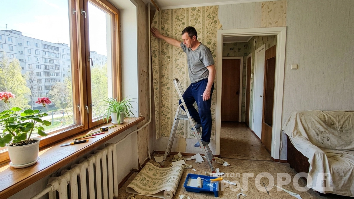 Зубная паста и резинка вместо мастера: как поклеить обои без швов за полчаса — секрет, который покорил интернет