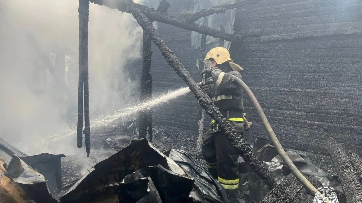 Под Переславлем из-за бензинового генератора сгорел дом