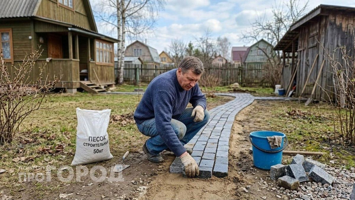 Хватит тратить деньги на плитку: как самому сделать долговечные садовые дорожки из доступного материала