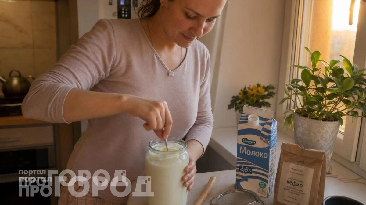 Больше не трачу деньги на магазинный кефир: делаю дома густой и полезный продукт всего из двух ингредиентов