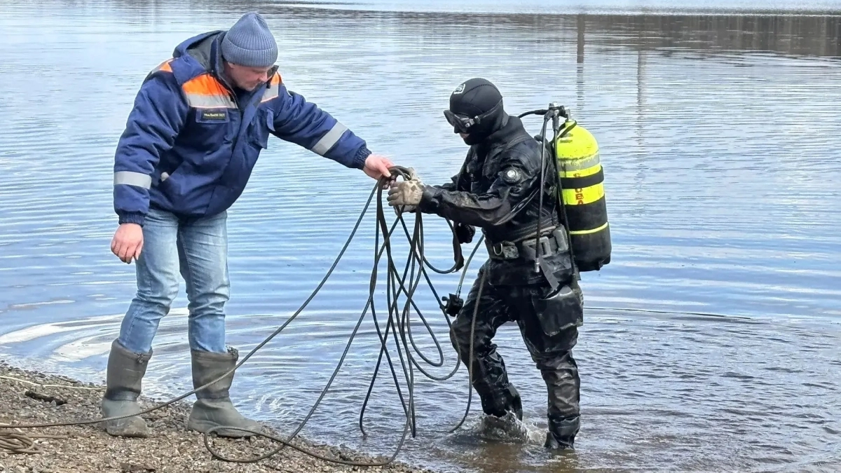 Пляж Брагино "прошёл техосмотр": дно Волги проверили перед летом