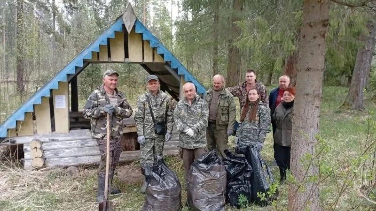В лесах Ярославской области стартовал сезон уборки: уже собрано 30 кубометров мусора