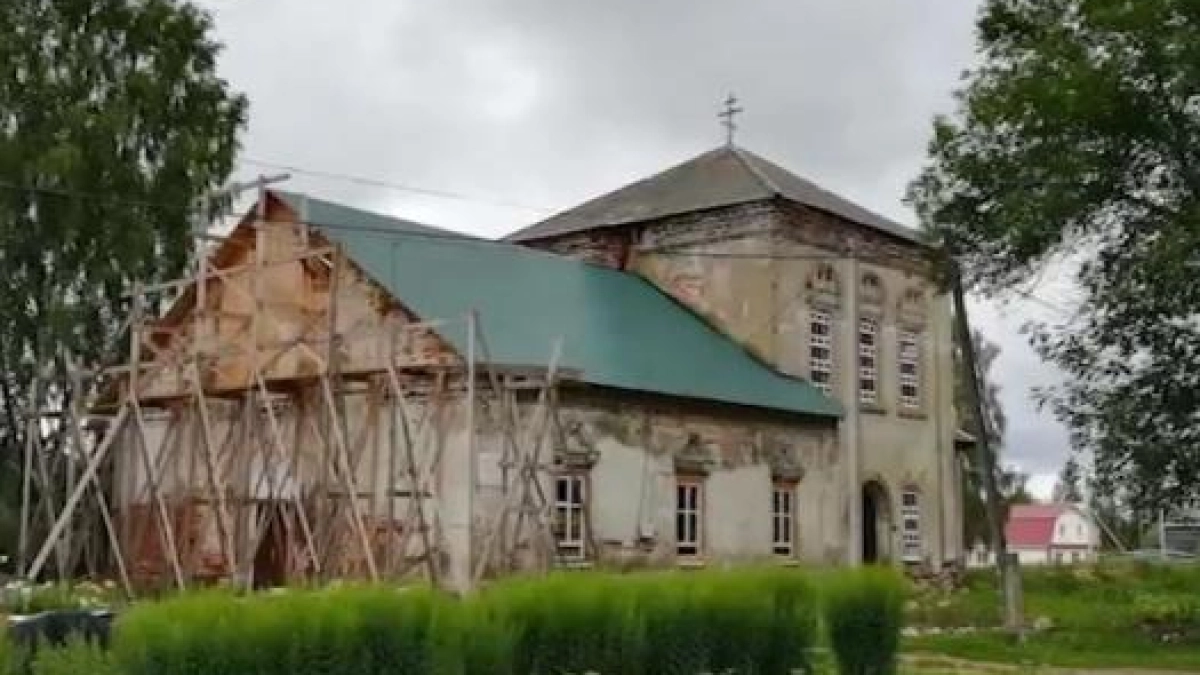 Храм Ивана Грозного в Любиме обретает второе рождение