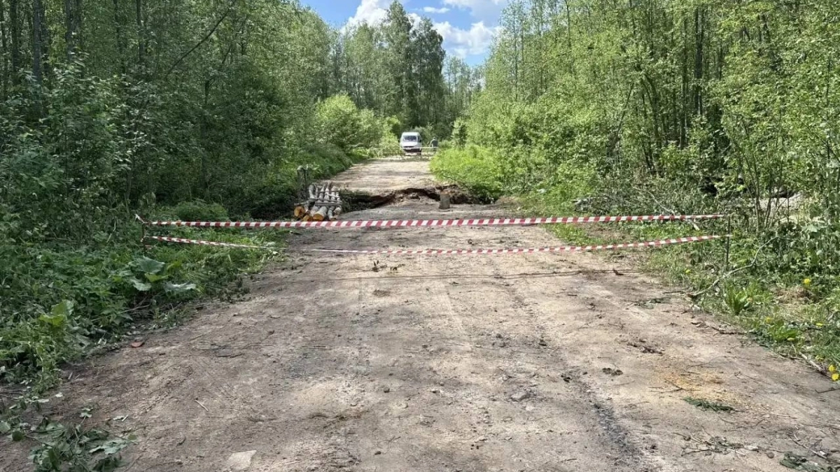 После сообщений о размыве дороги под Рыбинском началась прокурорская проверка