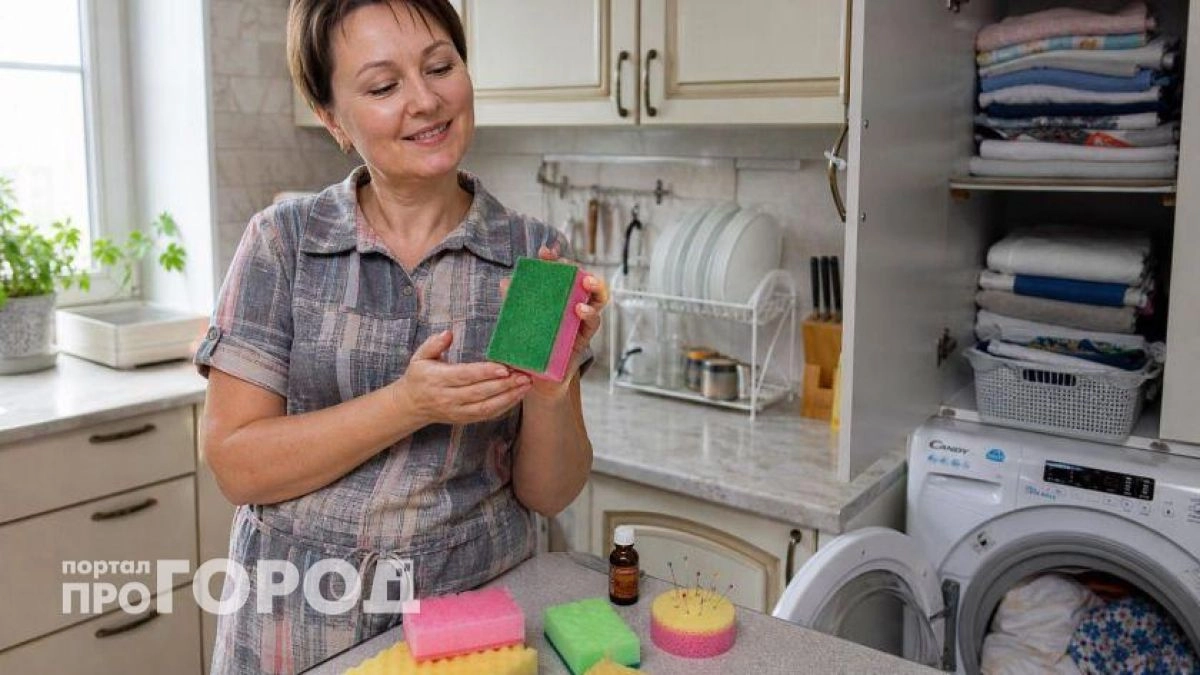 Больше не мою посуду поролоновыми губками: нашла пять способов использовать их для идеальной чистоты дома