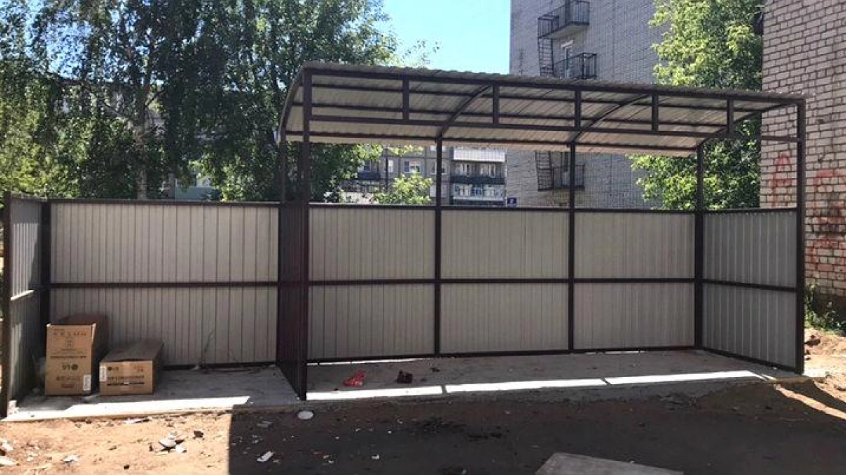 В Рыбинске за лето отремонтируют 61 контейнерную площадку
