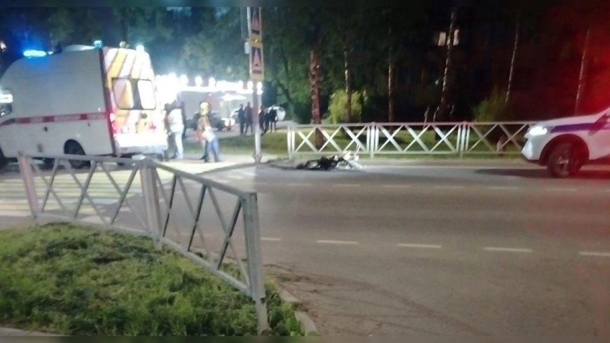 В Рыбинске 17-летний мотоциклист попал в ДТП и госпитализирован