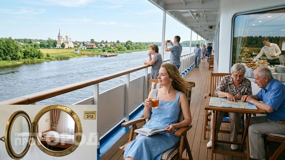 Впервые отправилась в речной круиз: показываю условия в каюте, честное меню и рассказываю о своих эмоциях
