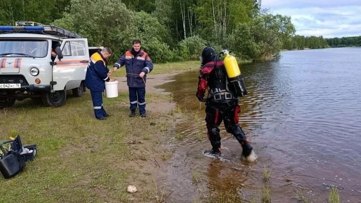 В Ярославской области водолазы прочесывают дно пляжей перед купальным сезоном
