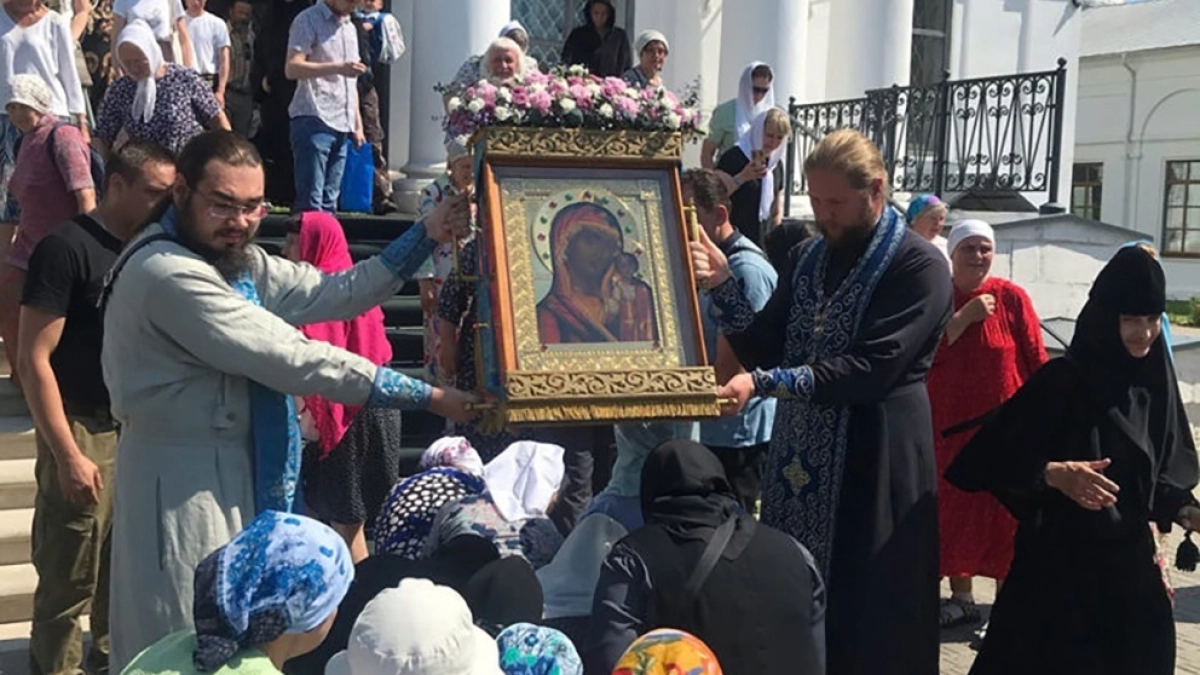 Крестный ход по Волге: в Ярославской области пройдут с Казанской иконой Божией Матери от Ярославля до Рыбинска
