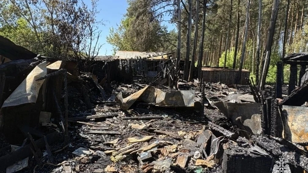 Пожар на улице Залесской произошёл из‑за поджога