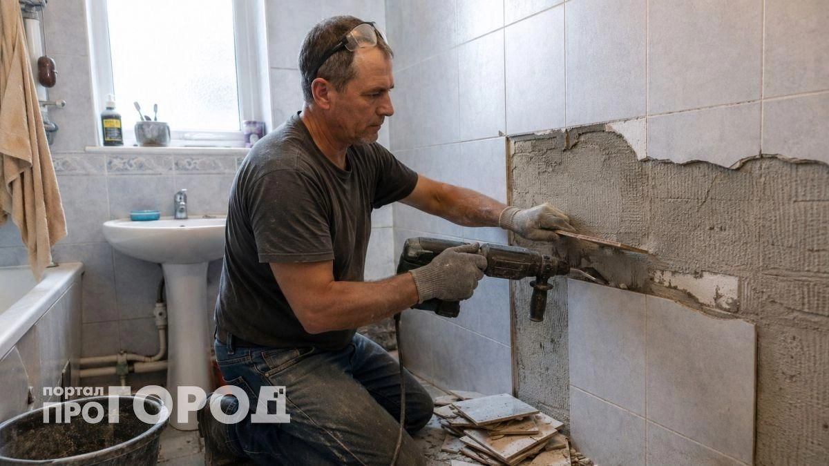 Хватит мучиться с укладкой плитки в ванной: этот бюджетный материал клеится за пару часов и служит годами
