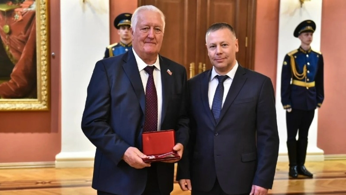 Почетный гражданин Рыбинска Михаил Цветков получил орден Пирогова
