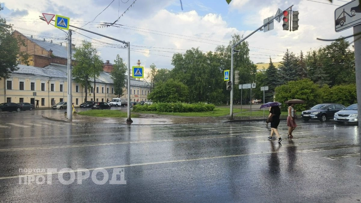В Ярославской области ждут ливни и град, а Москву затапливает