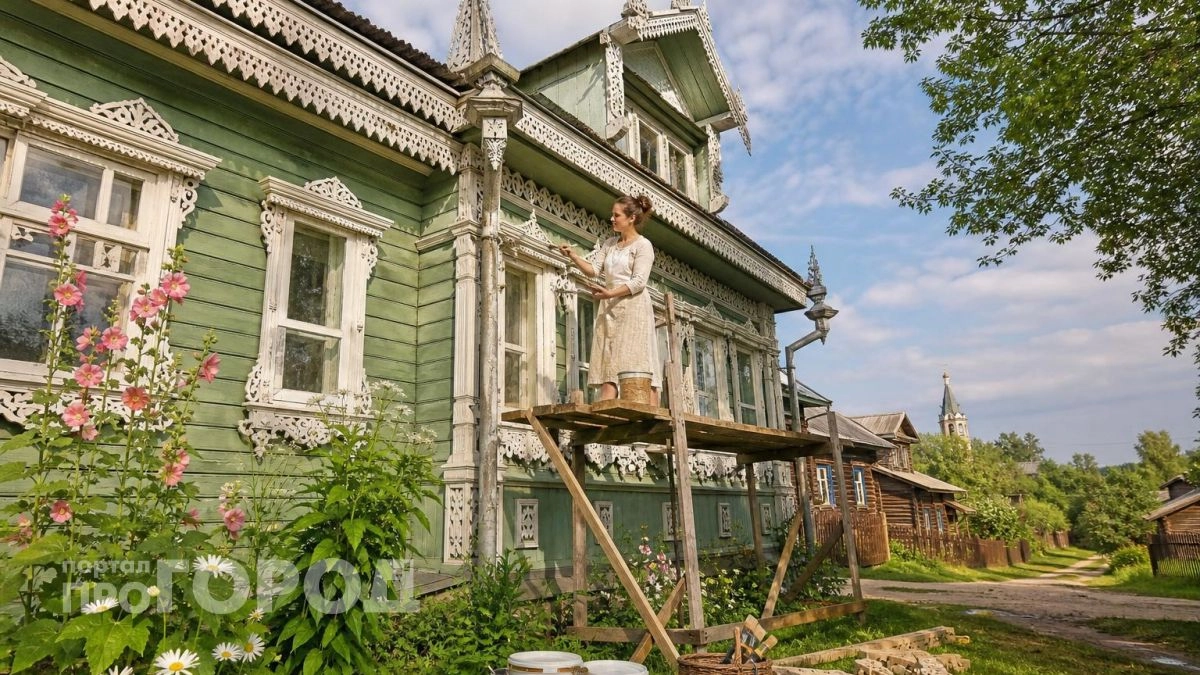 Купила полуразрушенный терем в забытой глуши: показываю как превратила руины в дом своей мечты без лишних трат