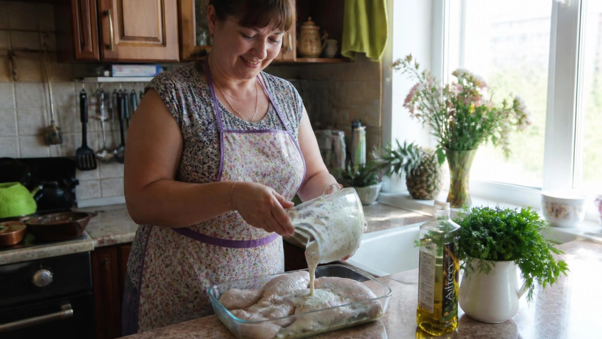 Немецкий секрет мягчайшей курицы: один ингредиент из холодильника превращает обычное мясо в деликатес