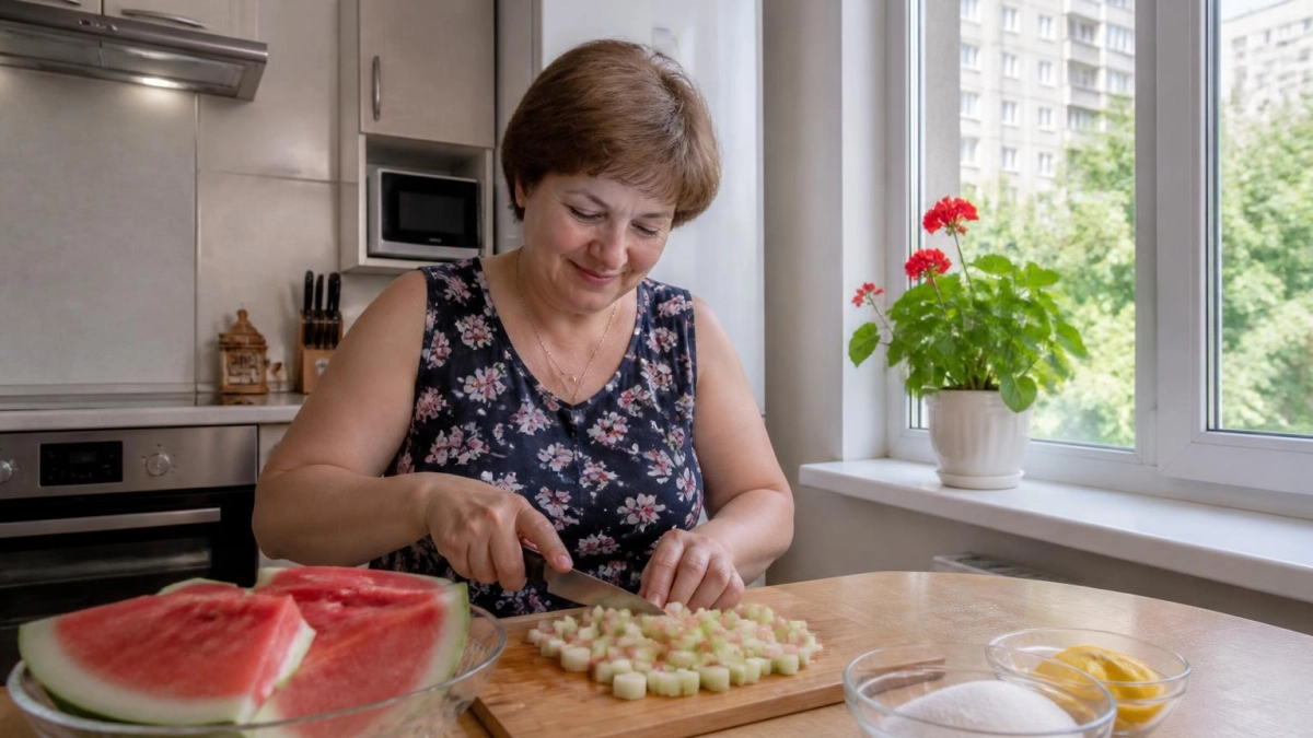 Арбузные корки больше выбрасываю. Магия арбуза: домашние цукаты из корок за пару шагов