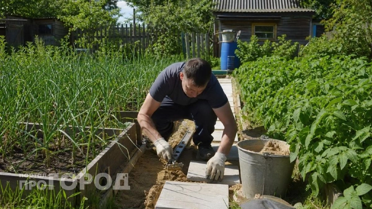 Не песок, не щебень, не бетон: единственная подложка под садовую дорожку, которую не нужно трамбовать и выравнивать