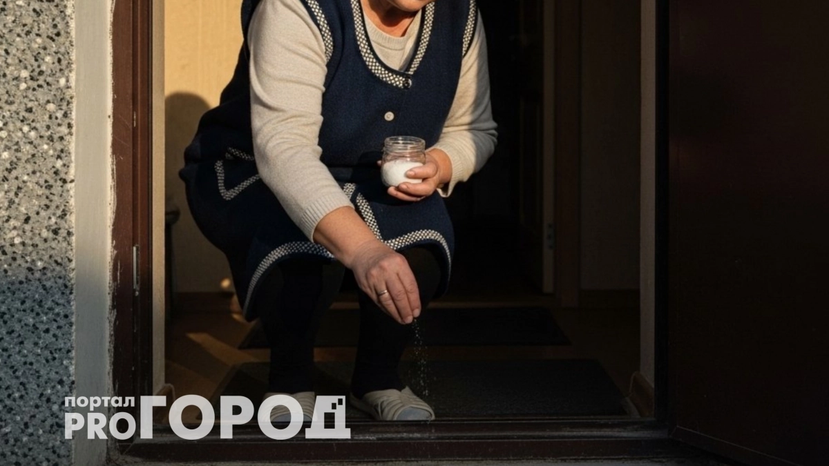 Хватит тратить деньги на дорогую химию: горничная с 20-летним стажем советует просто сыпать соль у порога