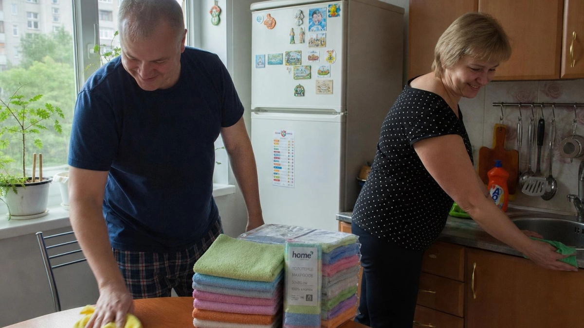 Купила в "Чижике" дешевые кухонные полотенца: впитывают воду и грязь лучше дорогих тряпок 