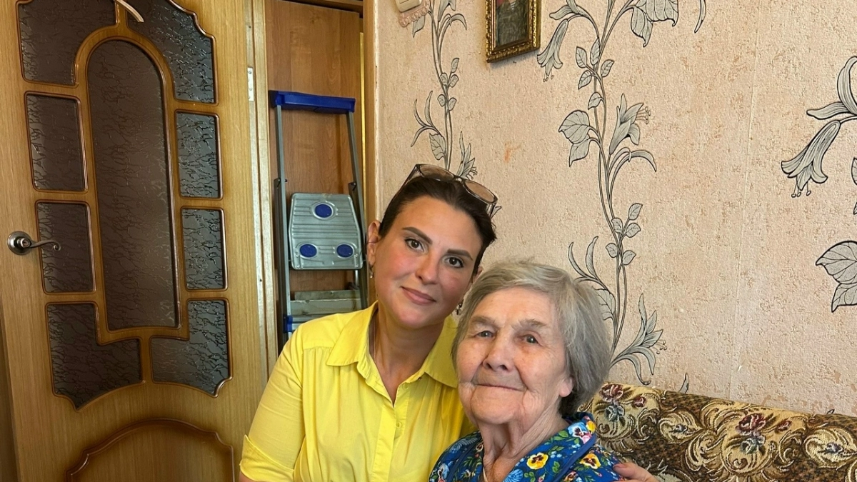 Жительница Ярославля Ольга Лаптева отметила 100-летний юбилей