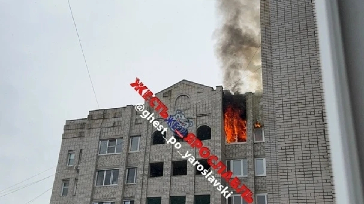 Дым над Красноборской: загорелась квартира, улицу перекрывали для проезда спецтехники