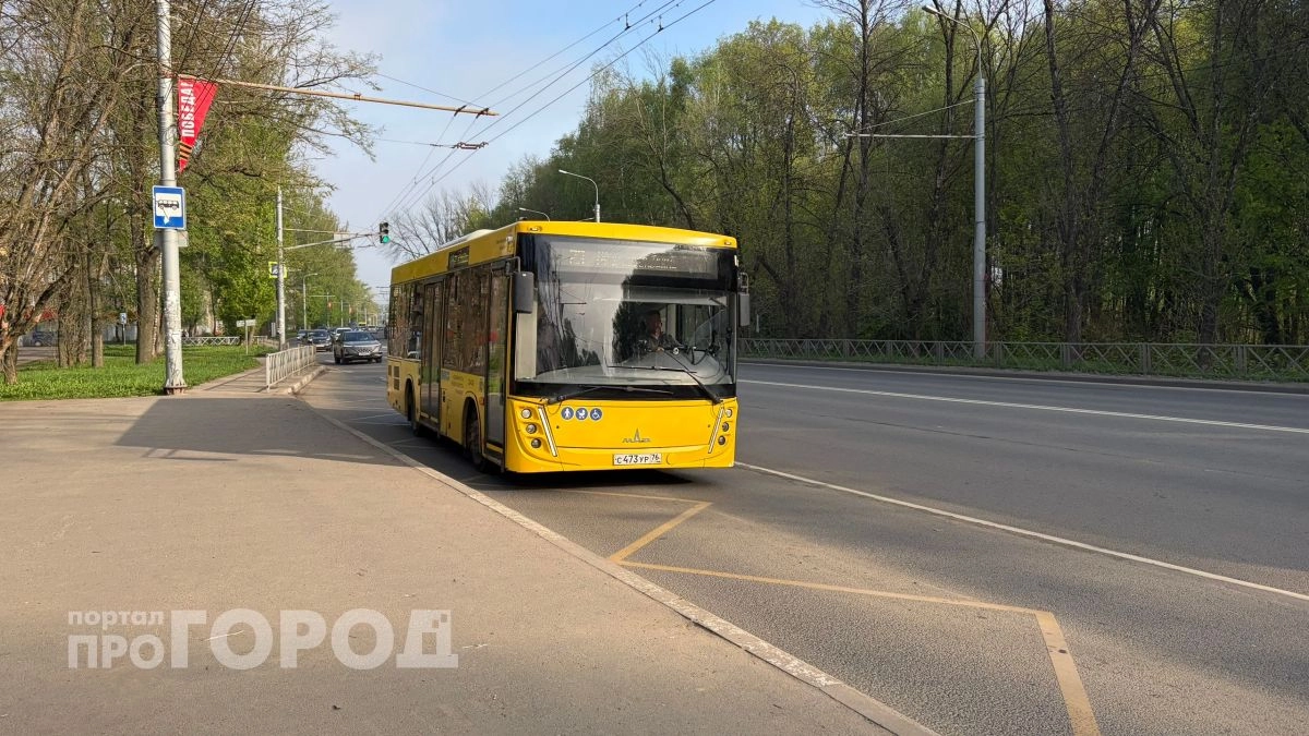 Автобус №44 проехал на красный в Ярославле: чем закончилась авария на проспекте Октября