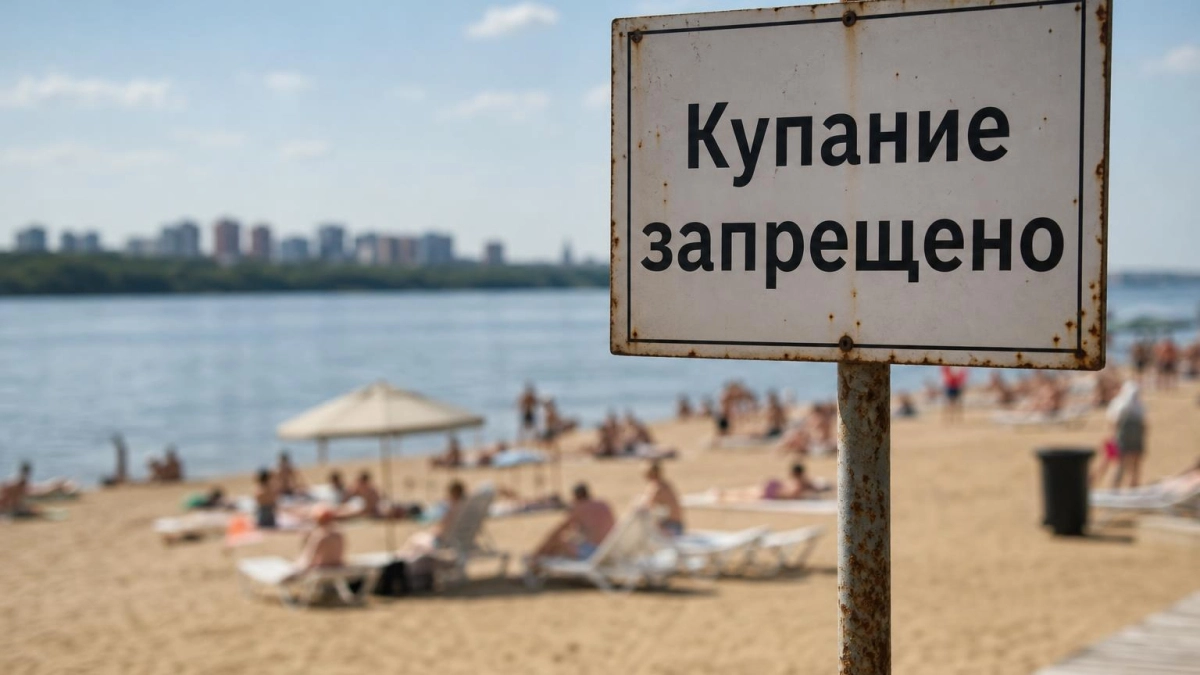 В Ярославле запретили купание на всех официальных пляжах из за качества воды