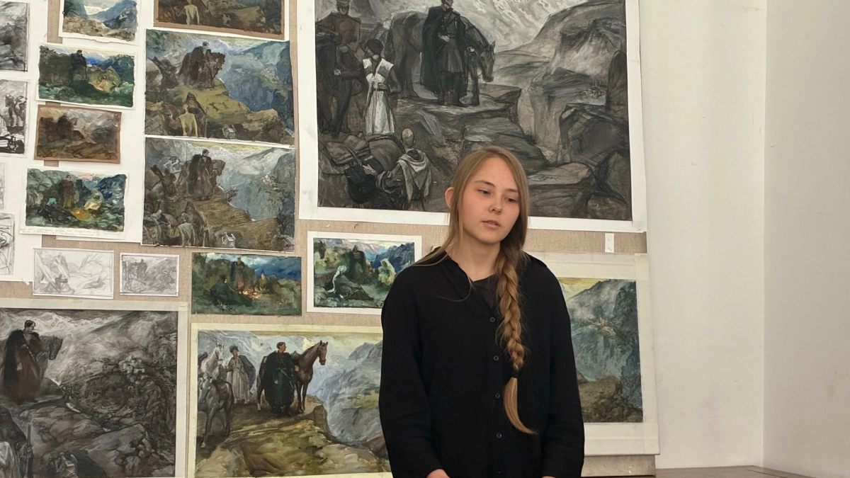 Выпускница Ярославского художественного училища первой в его истории получила золотую медаль РАХ