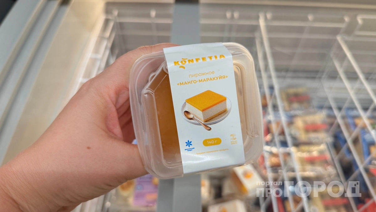 Тропическое открытие из «Чижика»: пирожное с нежным вкусом манго и маракуйи, у которого лишь один минус — упаковки всегда мало