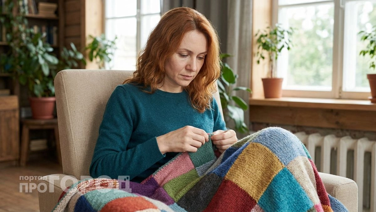 14 старых свитеров на одно одеяло которое умеет обнимать и не перегревает
