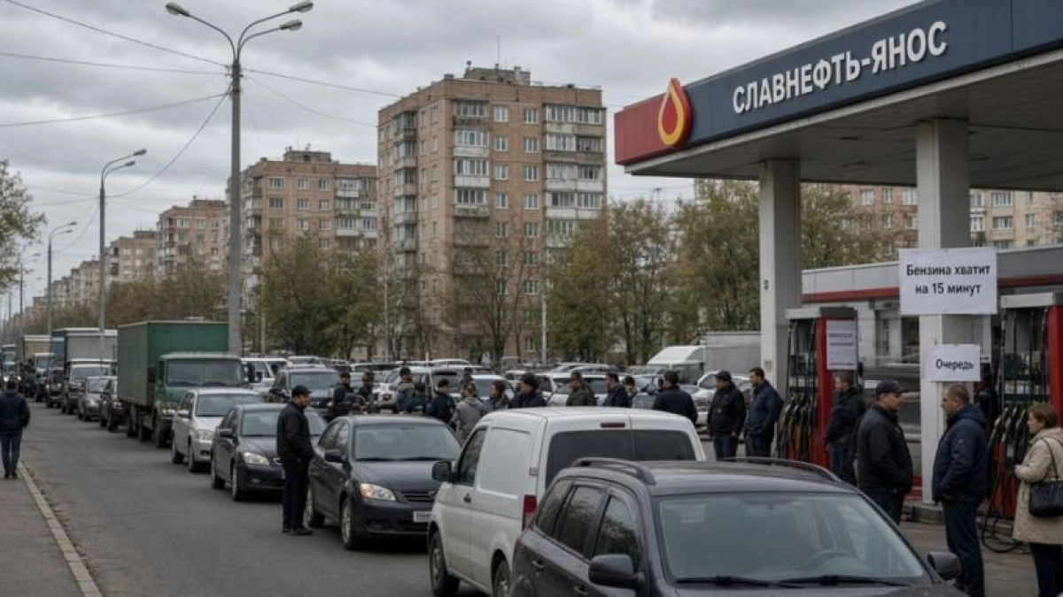 Почему в Ярославле снова выстроились очереди на АЗС, несмотря на наличие топлива