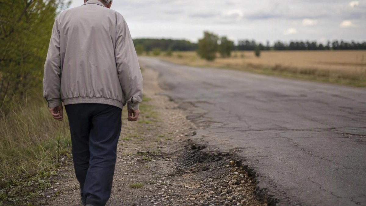 Дорога Лютово-Мокеевское: путь в пригород растягивается на час из-за ям