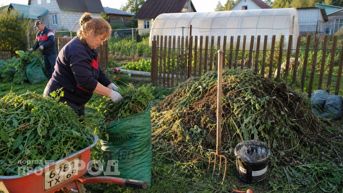 Больше не выбрасываю томатную ботву после сбора урожая: делаю из нее мощное удобрение для пышных грядок