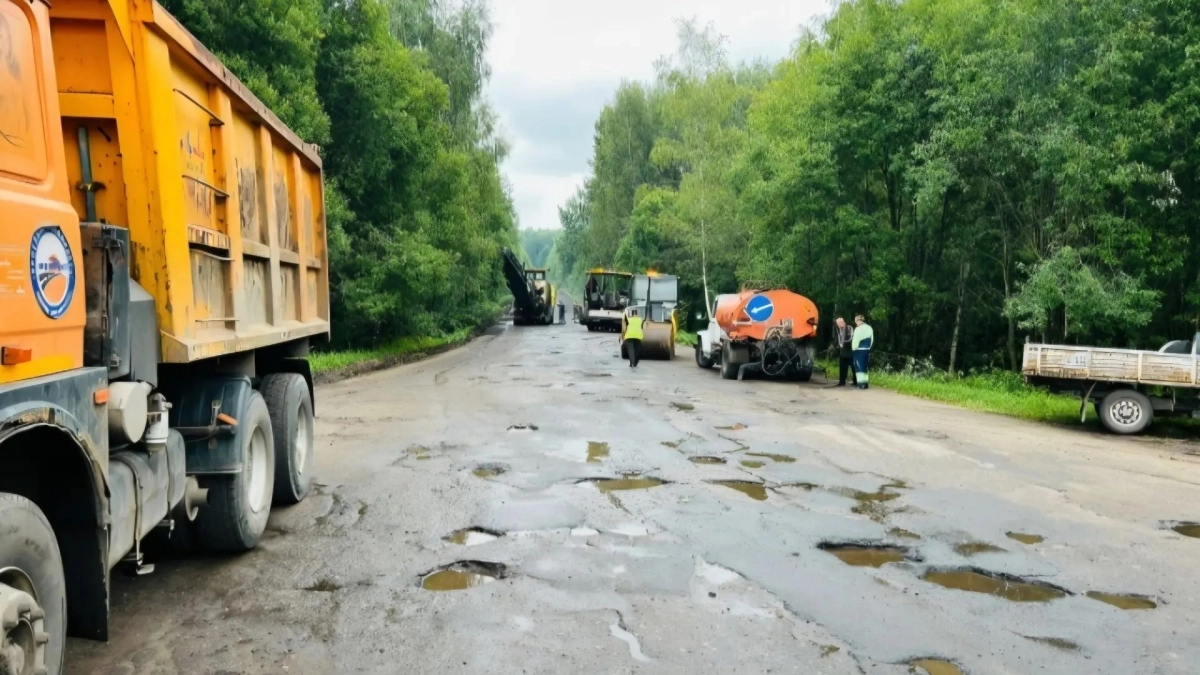 В Гаврилов-Ямском округе начали ремонт дороги Унимерь — Головино — Шильково