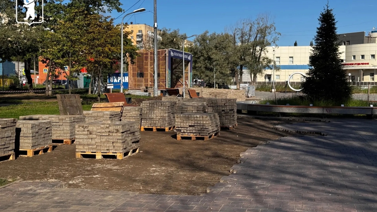 В парке 30-летия Победы починят плитку и сделают водоотводы